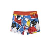 Dedoles Boxer Homme & Garçon sous-vêtements Caleçon Coton Beaucoup Designs Amusants, Couleur: Multicolore, désign: Bandes dessinées colorées (garçon), Taille: 4-6 Ans