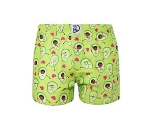Dedoles Boxer Homme & Garçon sous-vêtements Caleçon Coton Beaucoup Designs Amusants, Couleur: Vert, désign: Amour des avocats (caleçons), Taille: S