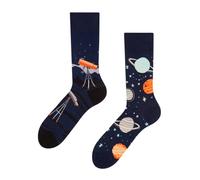 Dedoles Chaussettes Unisexe Homme Femme & Enfants beaucoup designs amusants gauche droite différent, couleur: Noir, motif: Univers, taille: 39-42