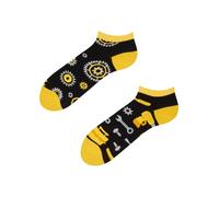 Dedoles Chaussettes Unisexe Homme Femme & Enfants beaucoup designs amusants gauche droite différent, couleur: Noir, motif: Mécanicien (Socquettes), taille: 35-38