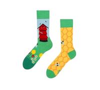 Dedoles Chaussettes Unisexe Homme Femme & Enfants beaucoup designs amusants gauche droite différent, couleur: Multicolore, motif: Ruche, taille: 35-38