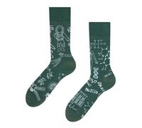 Dedoles Chaussettes Unisexe Homme Femme & Enfants beaucoup designs amusants gauche droite différent, couleur: Vert, motif: Physique contre chimie, taille: 35-38