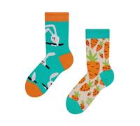 Dedoles Chaussettes Unisexe Homme Femme & Enfants beaucoup designs amusants gauche droite différent, couleur: Multicolore, motif: Lapin, taille: 23-26