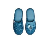 Dedoles Chaussons Homme Femme & Enfants Mousse Mémoire Pantoufles beaucoup designs amusants Licorne Musique Teckel Amour Panda Cadeau, Couleur: Pêcheur de nuit, 42-43 EU