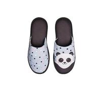 Dedoles Chaussons Homme Femme & Enfants Mousse Mémoire Pantoufles beaucoup designs amusants Licorne Musique Teckel Amour Panda Cadeau, Couleur: Panda joyeux, 40-41 EU