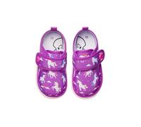 Dedoles Chaussons Homme Femme & Enfants Mousse Mémoire Pantoufles beaucoup designs amusants Licorne Musique Teckel Amour Panda Cadeau, couleur: Violet, motif: Licorne de rêve, taille: 27