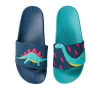 Dedoles Chaussure Homme Femme & Enfants Sandales Antidérapant designs amusants Livre Pizza Café Renard Lama Cadeau, Couleur: L’ère du Dino, 35 EU