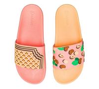 Dedoles Chaussure & Pantoufles Homme Femme & Enfants Sandales Antidérapant designs amusants Livre Pizza Café Renard Lama Cadeau, Couleur: Biscuit aux noix, Taille: 38 EU