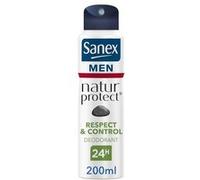 Dédorant Sanex Men Natur Protect Respect & Control - Aérosol de 200 ml