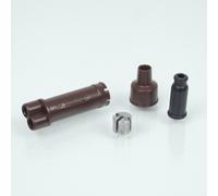 Dédoubleur Câble De Gaz Domino Pour Moto Derbi 2135.86 / Ø6.8mm Course 36mm Neuf