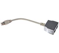 DÉDOUBLEUR POUR RJ45 CAT 6 2 LIGNES