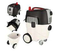 Dedra Aspirateur Eau et poussière à Utiliser avec Une Ponceuse à plâtre, 1600 W, Filtre Vibrant Automatique, Prise intégrée Max 2000 W, enroulement en cuivre Efficace du Moteur