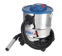 Dedra Aspirateur Industriel pour graats, Cendres, plâtre Puissant 1200 W 20 l, température de Travail jusqu'à 60 °C, 19 kPa, câble de 3,5 m, Turbine pour Un débit d'air à 26 500 TR/Min