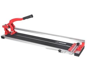 DEDRA Coupe-carreaux manuel 800 mm 80 cm avec roulement à billes, rail de guidage profilé en X, châssis en aluminium, plan de travail caoutchouté