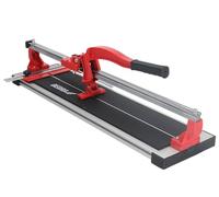 Dedra Coupe-Carreaux Manuel 1151-060 600 mm 60 cm avec roulement à Billes, Rail de Guidage avec Profil en X