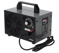 DEDRA DED6631 Générateur d'ozone 60 000 mg/h, 120 W, minuteur : 1-60 min, élimine les odeurs et désinfecte, débit d'air 200 m²/heure avec 4 plaques génératrices d'ozone incluses