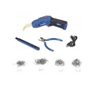 DEDRA DED7524 Poste à souder sans fil en plastique 4 V 600 °C 200 pinces en kit éclairage LED contrôle de la température à trois niveaux LED colorées construction sans fil