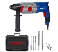 DEDRA DED7852 Marteau perforateur SDS+ 1050W, 0-980r/min, 3 fonctions, mallette de transport