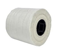 Dedra DED79337 Rouleau en coton non tissé pour machine à satiner 120 x 100 mm, vitesse de rotation maximale : 3700 tr/min, DEDRA DED79337, coton non tissé, effet miroir, respectueux des matériaux