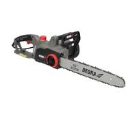 DEDRA DED8700 Tronçonneuse électrique filaire 2000 W pour bois de chauffage, guide-chaîne 40 cm, tronçonneuse de coupe pour élagage, ébranchage et abattage de petits arbres, outil de jardinage