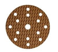 DEDRA Disques abrasifs Anti-Clog 150 mm, grain 100, fixation auto-agrippante, lot de 5 pièces, durée de vie prolongée, oxyde d'aluminium calciné, traitement de surface de précision