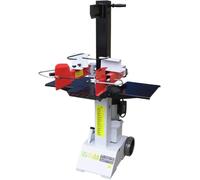 Dedra Fendeuse de Bûches Électrique Hydraulique 3000 W, Force de Fendage 8 T, Verticale 230 V, Bûches jusqu’à 55 cm x 30 cm, Course Réglable, Commande à Deux Mains, Roues de Transport