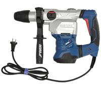 DEDRA Marteau perforateur à percussion, marteau perforateur, puissance 1500 W, 12J, SDS-MAX dans le béton 40 mm, lumière LED, 4100 bpm/1 min, 520 tr/min, poids 6,8, tension : 230 V/50 Hz