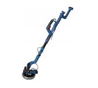 DEDRA Ponceuse girafe télescopique à plâtre 750 W avec tête 225 mm et éclairage LED, ponceuse murale et plafond pour enduits et plaques de plâtre, rénovation intérieure