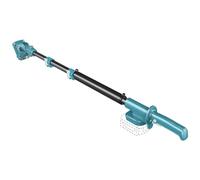 DEDRA SAS+ALL DED70093 Barre télescopique en aluminium pour scie et sécateur, longueur 2,7 m, construction en aluminium solide, travail en hauteur, sans batterie/chargeur