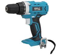 DEDRA SAS+ALL DED7040 Perceuse-visseuse sans fil 18 V 35 Nm 10 mm 2 vitesses Livré dans un carton sans batterie ni chargeur Poids léger ergonomique 1,4 kg Avec lumière LED