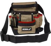 Dedra Tool Belt N0032 One-Piece 20X10X30Cm, 8 Pockets