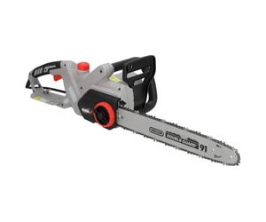 DEDRA Tronçonneuse électrique filaire 2400 W avec guide-chaîne et chaîne OREGON 40 cm, scie à chaîne pour bois de chauffage, coupe de bûches, branches et arbres, élagage et abattage au jardin
