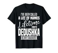 Dedushka is My Favorite Name Grandpa Father's Day Citation T-Shirt