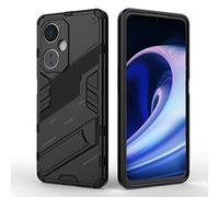 Dedux Coque pour OnePlus Nord CE 3 Lite 5G, Armure Militaire Pc Dur Silicone TPU avec Béquille. Noir