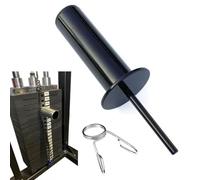 Dee Extensor - Adaptateur pour machine d'entraînement avec poids | Accessoire de renforcement réglable pour entraînement physique | Disques standards compatibles et guide de charge