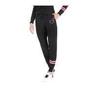 Dee Ocleppo, Femme, Pantalons, Noir, Taille: 40 FR Crown of Edinburgh Cashmere Track Pants