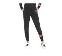 Dee Ocleppo, Femme, Pantalons, Noir, Taille: 42 FR Crown of Edinburgh Cashmere Track Pants
