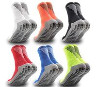 Dee Plus Chaussettes de Football antidérapantes, Chaussettes Antidérapantes de Sport, Epaisse, Respirant Athlétisme Chaussettes pour Football Handball Ski Rugby Basketball Hockey Femme Homme