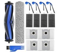 deebot t80 Accessoires pour ECOVACS DEEBOT T80 pro omni | 1 brosse principale, 1 rouleau de nettoyage, 4 filtres HEPA, 4 sacs à poussière, 4 brosses latérales, 1 outil de nettoyage