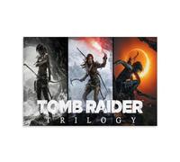 DEEBOW Collection Tomb Raider - Poster décoratif sur toile - Poster mural moderne pour chambre à coucher - 20 x 30 cm