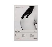 DEEBOW Poster décoratif sur toile « The Strokes is This It » - Impression d'art moderne pour chambre à coucher - 40 x 60 cm