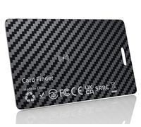 DEEBYCOO Wallet Tracker Card Compatible avec Apple Find My | Ultra-Mince Ricaricabile carte traceur de portefeuille, Traqueur pour Bagages, Passeports, Résistant à l'Eau IP68