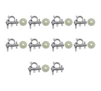 Deechate 10 Ensemble 2500/3800 PièCes de Rechange de TronçOnneuse Pompe à de TronçOnneuse avec Pignon D'EntraîNement à Vis Sans Fin Adapté pour Scie à ChaîNe 25CC / 38CC