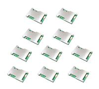 Deechate 10 Pièces 4S 12V 100A LiFePo4 Circuit de Protection de Batterie au Lithium Fer Phosphate avec Charge Équilibrée