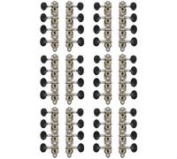 Deechate 12X 4L4R Mandoline Tuning Pegs Machine HeadsString Tuning Pegs pour 8 Cordes Mandoline les Instruments Accessoire