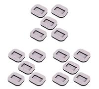 Deechate 15 PièCes Bouchon de Roue de Meuble Bouchon de Lit Tasse à Roulettes Adapté à Toutes Sortes de Meubles sur Roues (Beige)