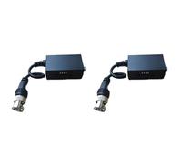 Deechate 2X DC12V 1CH Récepteur Vidéo Actif UTP Balun BNC Balun Vidéo pour Système DVR de Caméra CCTV