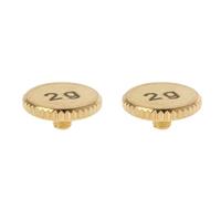 Deechate 2X Headshell 2G Shell Weight Turntable Metal Electric Instrument Parts pour SL1200 SL1210 MK2 3 5 M5G Stylus DJ,Gold