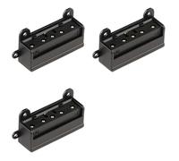 Deechate 3X Base Métallique à Cinq Broches, Plaque de Boucle de Batterie à en V, Port en Forme de B, Grande Batterie, Plaque de Boucle de Batterie en Forme de V