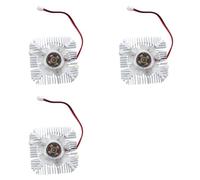 Deechate 3X PC VGA Carte Video 2 Pin 55mm Ventilateur Refroidisseur Dissipateur de Chaleur 4800 RPM